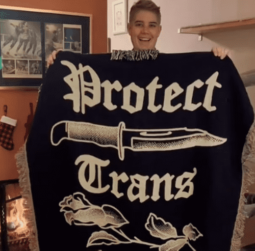 Flint uses the pronouns they/them on social media (justflintisfine/TikTok)