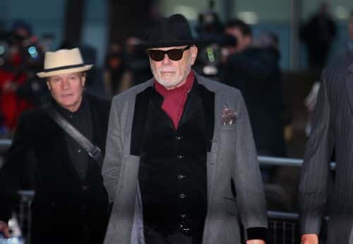 Gary Glitter, real name Paul Gadd, leaves Southwark Crown Court after the jury retired to consider their verdict on February 4, 2015 in London, England. The former glam rock star faces 10 charges relating to alleged sexual crimes from the 1970s and early 1980s.