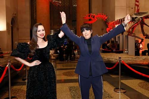 Sofia Carson and Diane Warren attend the 16th annual CNN Heroes: An All-Star Tribute at the American Museum of Natural History on December 11, 2022 in New York City.