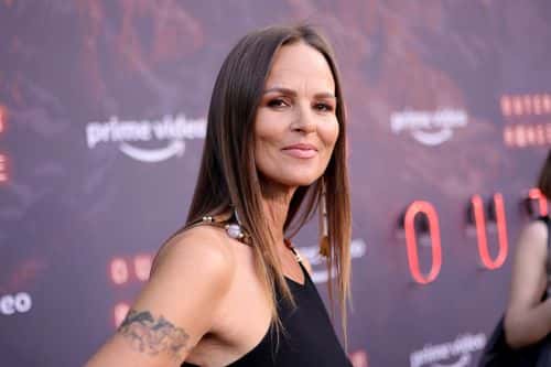 Heather Rae attends Prime Video Red Carpet Premiere For New Western Series