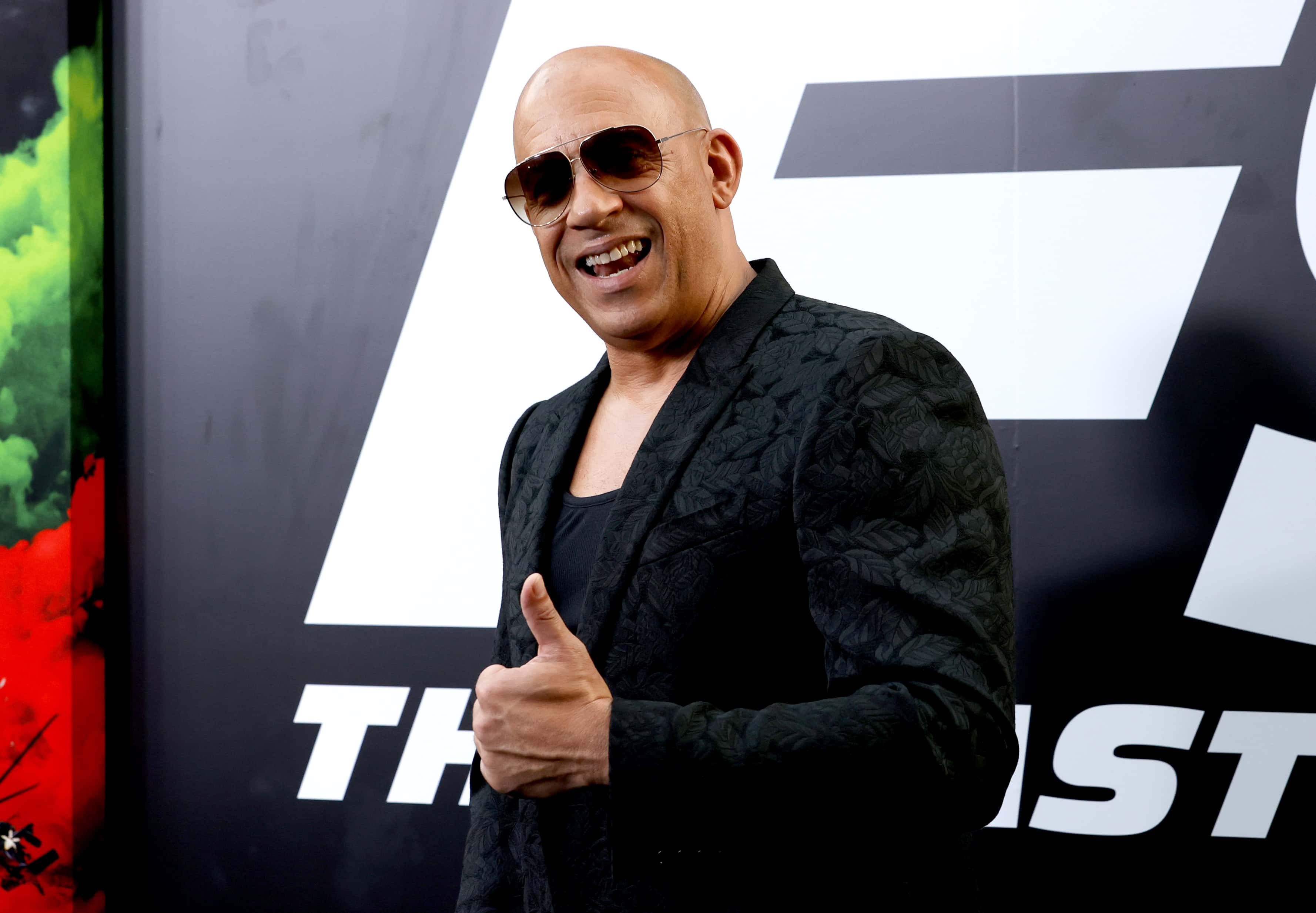 Vin Diesel attends Universal Pictures