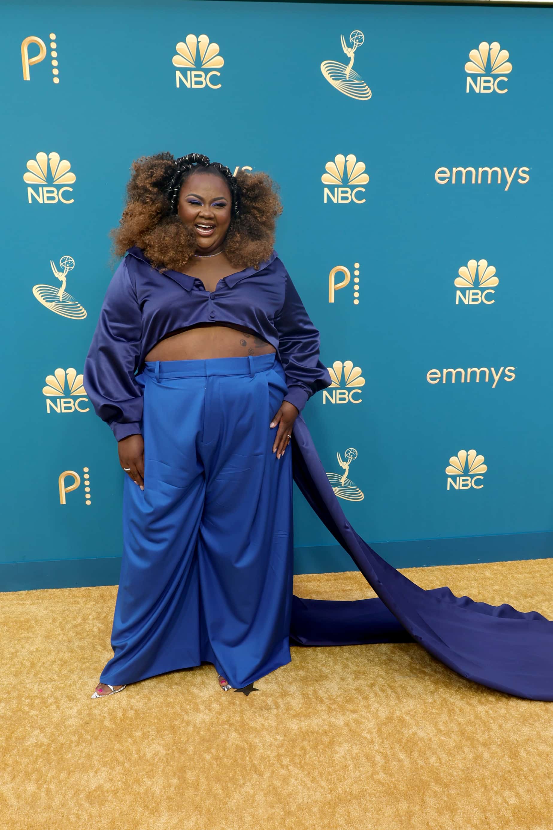 Nicole Byer attends the 74th Primetime Emmys at Microsoft Theater on September 12, 2022 in Los Angeles, California.