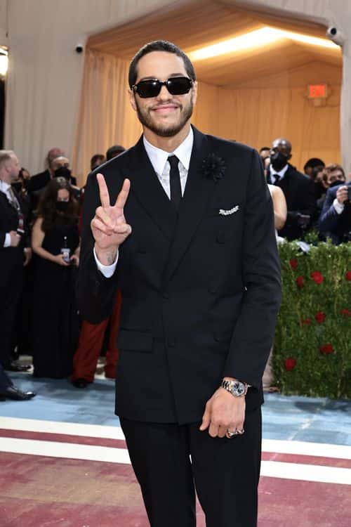 Pete Davidson attends The 2022 Met Gala Celebrating