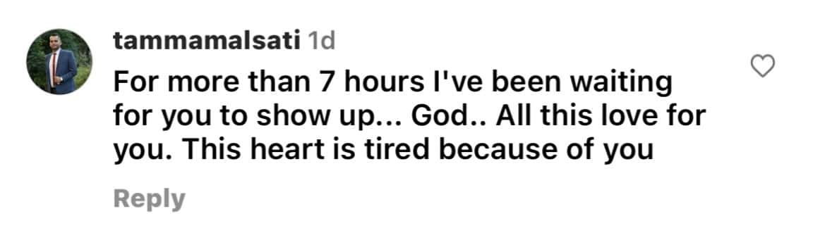 comment section from Spiranac's video (@pointsbetusa)