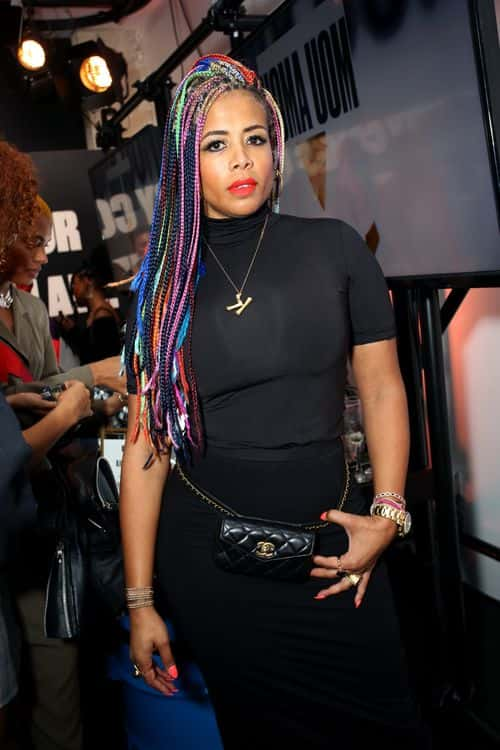 Kelis attends UOMA Beauty Launch Event at NeueHouse Hollywood on April 25, 2019 in Los Angeles, California.