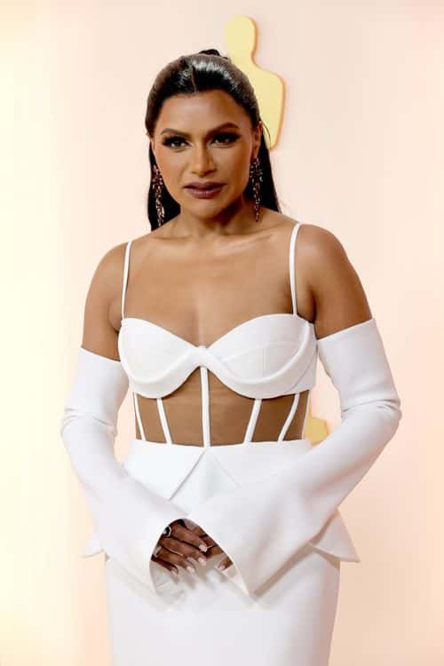 Mindy Kaling attends the 95th Annual Academy Awards on March 12, 2023 in Hollywood, California.
