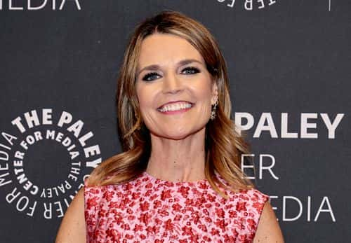 Savannah Guthrie attends the 70th anniversary celebration of NBC's 