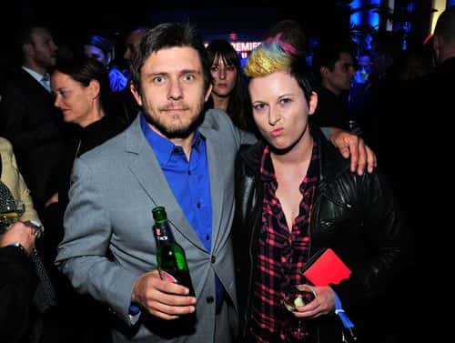 Willard Ford (L) and guest attend the new MINI Hardtop unveiling at The Kim Sing Theater on November 19, 2013 in Los Angeles, California.