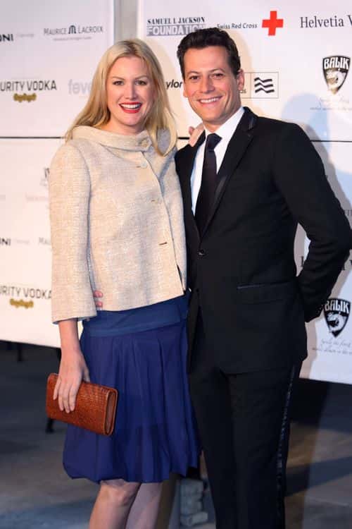 Ioan Gruffudd and wife Alice Evans attend the Shooting Stars Benefit 2010 Gala Dinner in aid of Samuel L Jackson foundation and Swiss Red Cross on September 17, 2010 in Bad Ragaz, Switzerland.