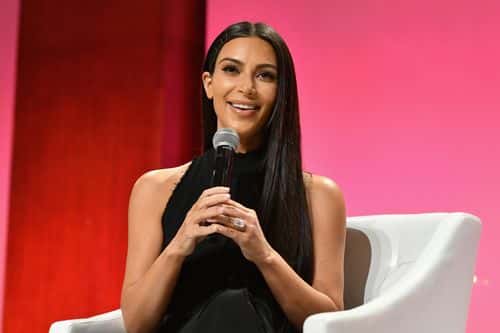 (EXCLUSIVE ACCESS, SPECIAL RATES APPLY)  Kim Kardashian-West speaks at The Girls' Lounge dinner, giving visibility to women at Advertising Week 2016, at Pier 60 on September 27, 2016 in New York City.