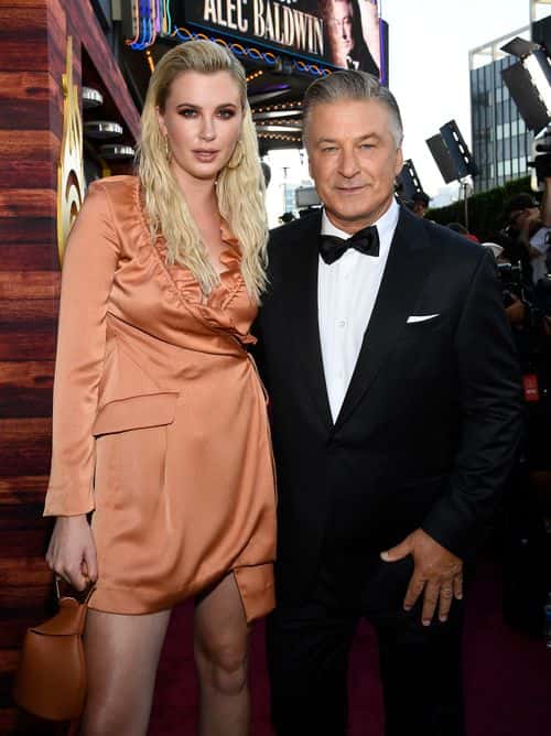 Ireland Baldwin (L) and Alec Baldwin attend the Comedy Central Roast of Alec Baldwin at Saban Theatre on September 07, 2019 in Beverly Hills, California.