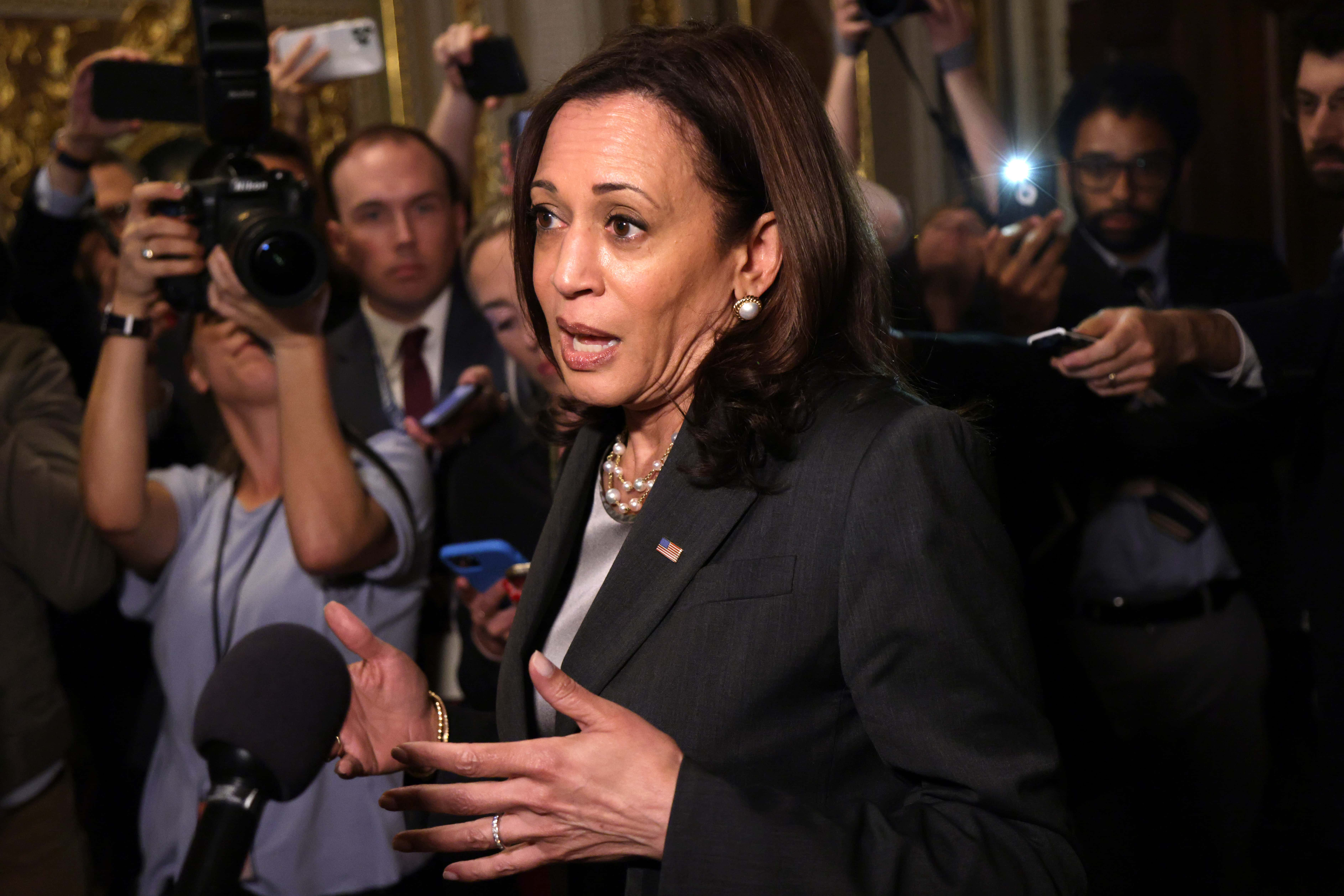 Does Kamala Harris run a 'toxic' workplace? VP’s office allegedly ...