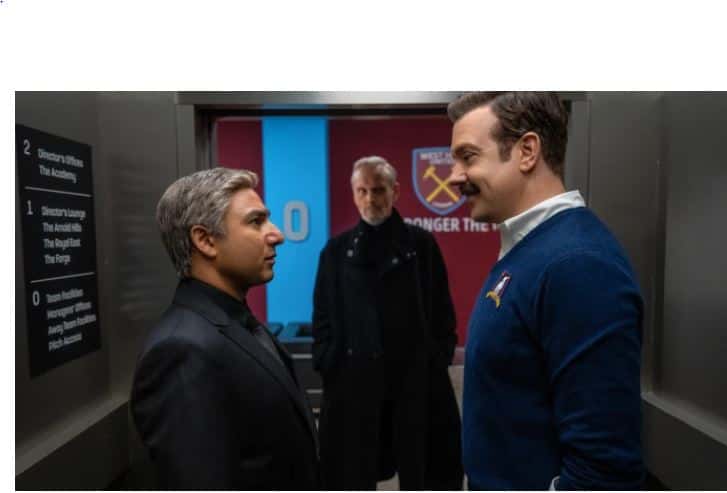 Ted Lasso Season 3 with Ted and Nathan