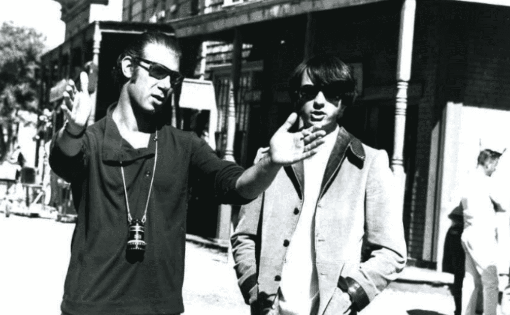 Bob Rafelson with Michael Nesmith  in 'Head' (Photo by IMDb)