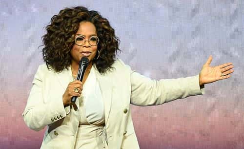 Oprah Winfrey speaks during Oprah's 2020 Vision: Your Life in Focus Tour presented by WW (Weight Watchers Reimagined) at Chase Center on February 22, 2020 in San Francisco, California.