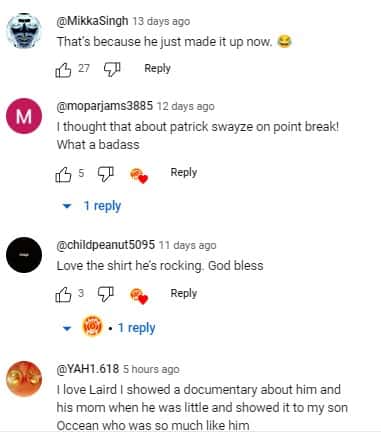 Comments on Hulk Hogan (@clipshits/YouTube)