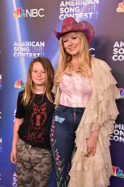 Kase Townes Murray and Jewel attend NBC's