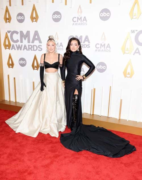 CMAs 2022: Carrie Underwood Wears Dreamy Blue Dress on Red Carpet