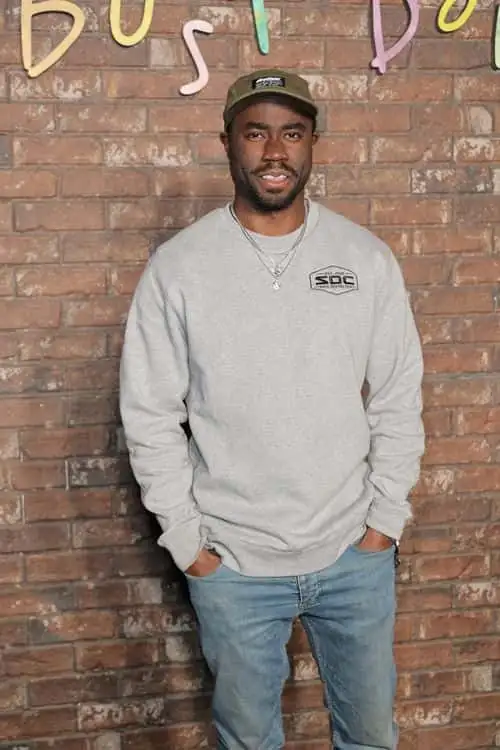 Garrick Bernard attends Peacock's launch of 