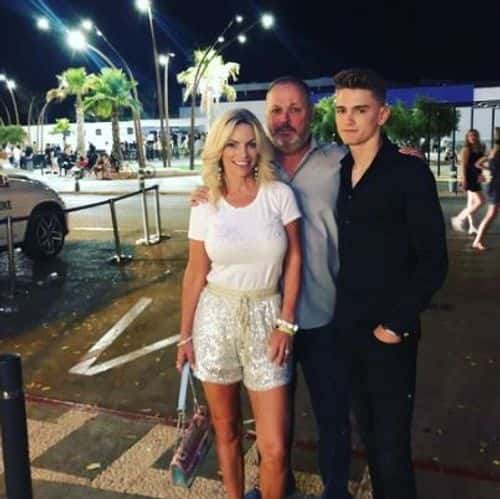 The parents of Logan Sargeant ( Instagram/ Logan Sargeant)