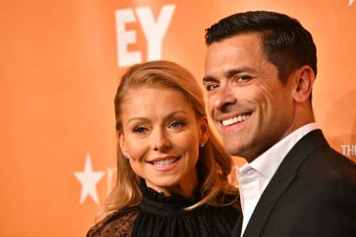 Champion Award Honorees Kelly Ripa and Mark Consuelos attend TrevorLIVE NY 2019 at Cipriani Wall Street on June 17, 2019 in New York City.