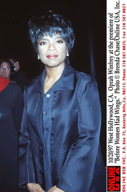 10/20/97 Hollywood, CA. Oprah Winfrey at the premiere of 