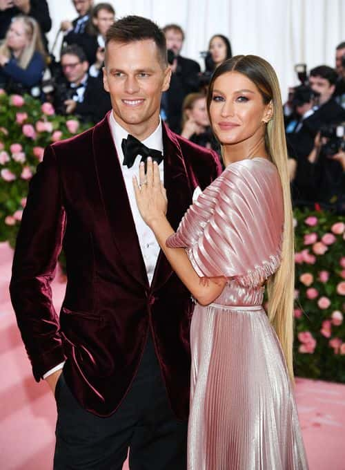 Gisele Bündchen and Tom Brady attend The 2019 Met Gala Celebrating Camp: Notes on Fashion at Metropolitan Museum of Art on May 06, 2019 in New York City.