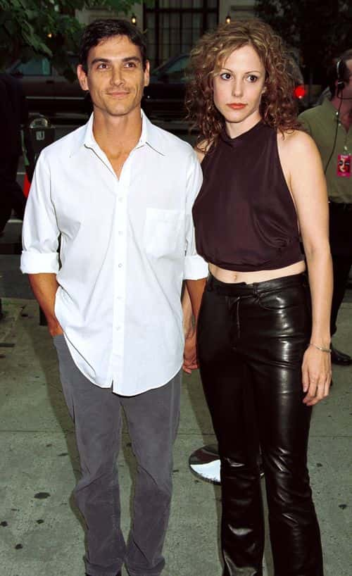 Actor Billy Crudup and actress Mary Louise Parker attend the premiere of 