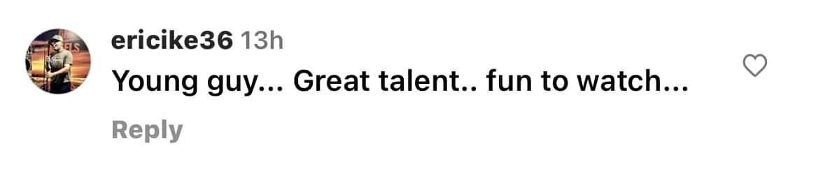 comment section from Spiranac's video (@pointsbetusa)