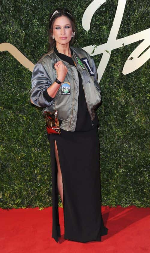 Emily Kennedy attends the British Fashion Awards 2013 at London Coliseum on December 2, 2013 in London, England.