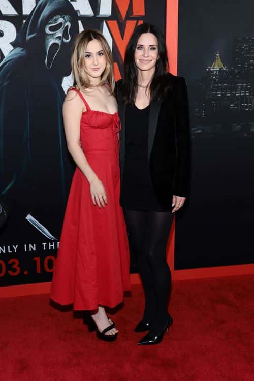 Coco Arquette and Courteney Cox attend the world premiere of Paramount's