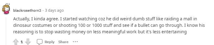 Fans shared critisicms on MrBeast (@r/MrBeast/Reddit)