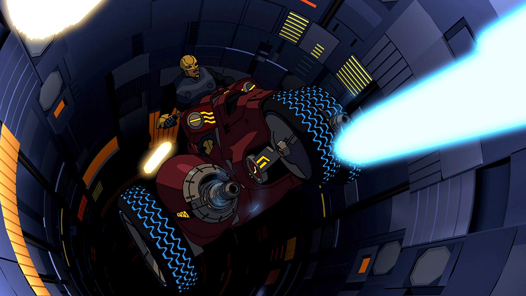 'Young Justice Outsiders' use of alien tech in the storyline has