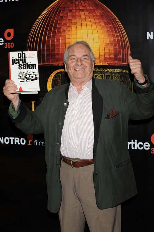 Writer Dominique Lapierre presents his new