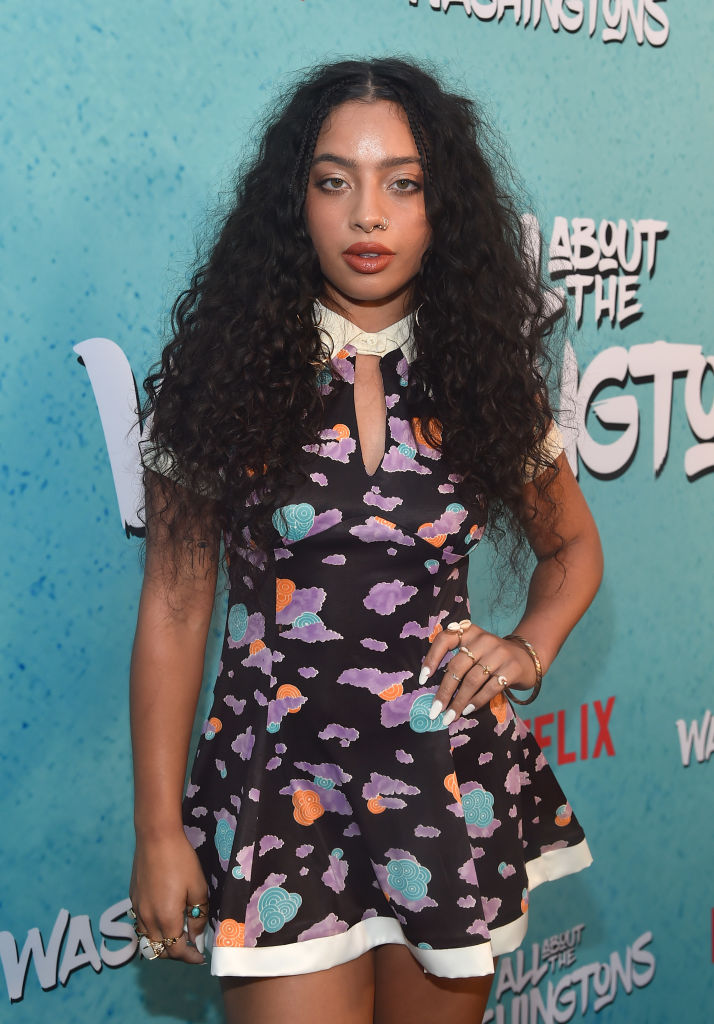 Kiana Lede' attends a screening of Netflix's 'All About The Washingtons' at Madera Kitchen & Bar on August 8, 2018 in Hollywood, California. (Photo by Alberto E. Rodriguez/Getty Images)