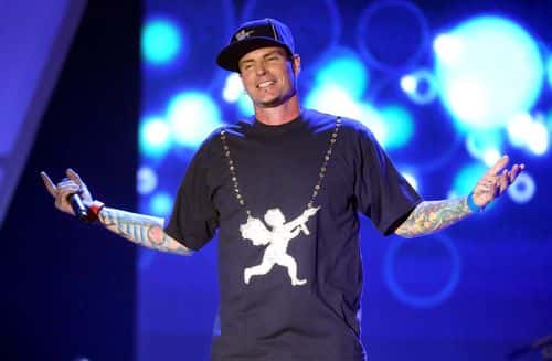 Recording Artist Vanilla Ice performs onstage at the 3rd Annual Streamy Awards at Hollywood Palladium on February 17, 2013 in Hollywood, California.