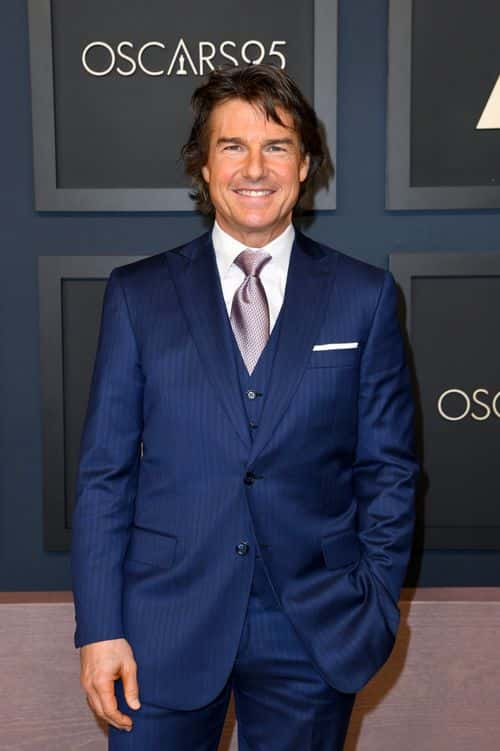 Tom Cruise attends the 95th Annual Oscars Nominees Luncheon at The Beverly Hilton on February 13, 2023 in Beverly Hills, California.