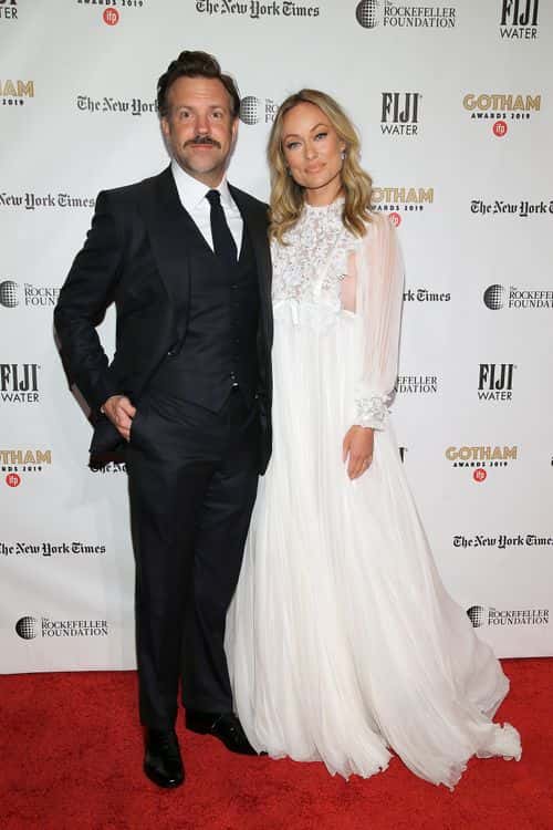 Jason Sudeikis and Olivia Wilde attend the IFP's 29th Annual Gotham Independent Film Awards at Cipriani Wall Street on December 02, 2019 in New York City.