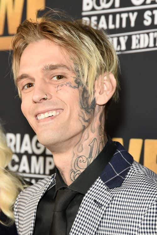 Aaron Carter attends WE tv Celebrates The 100th Episode Of The