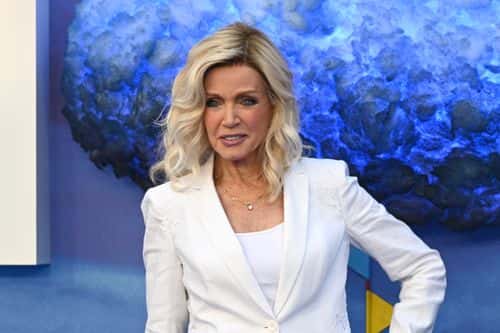 Donna Mills attends the UK premiere of