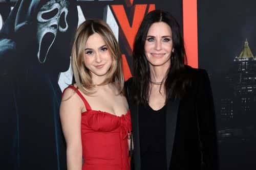 Coco Arquette and Courteney Cox attend the world premiere of Paramount's